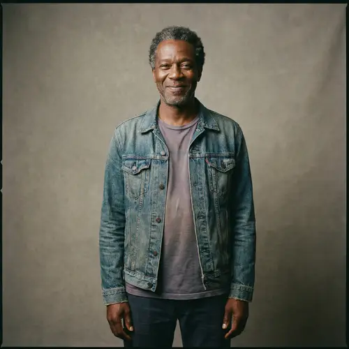 Stylish Adult Man with Dark Skin | Relaxed Casual Attire