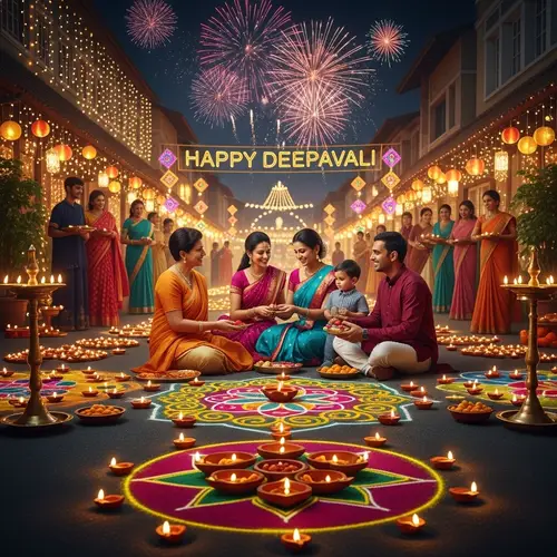 Celebrate Deepavali: Joyous Light Festival Wishes