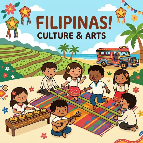 Celebrate Filipino Culture and Arts: Drawing for 3rd Graders