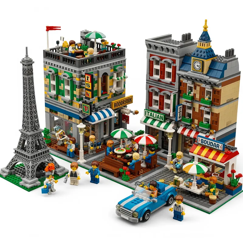 LEGO Set: Shops, Restaurants & Tourist Attractions