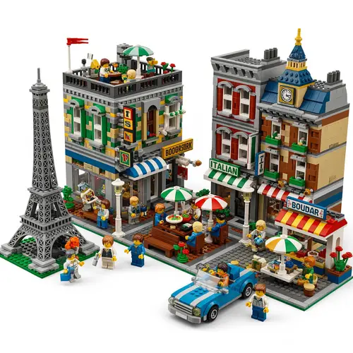 LEGO Set: Shops, Restaurants & Tourist Attractions