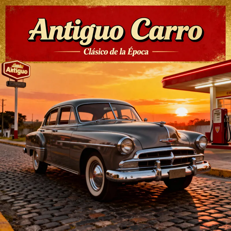 Vintage Car Poster Art for Classic Enthusiasts