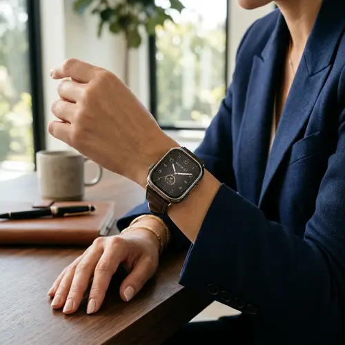 Classy Trendy Smartwatch - Luxury Meets Technology