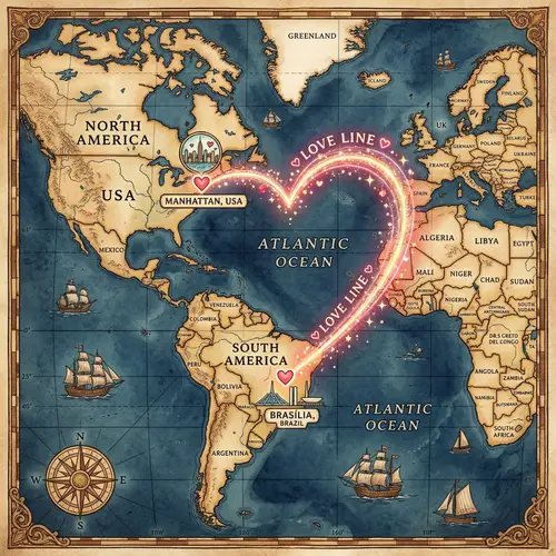 Love Across Continents: Manhattan to Brasília