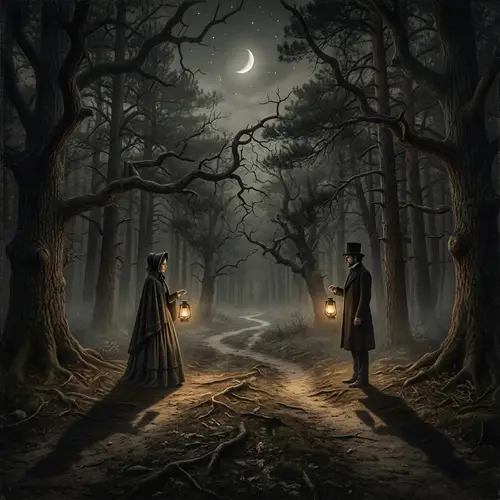 Twisted Love Story: Dark and Mysterious Art