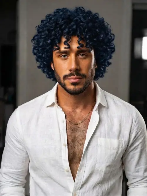 Diverse Representation: Mixed Race Male Portrait