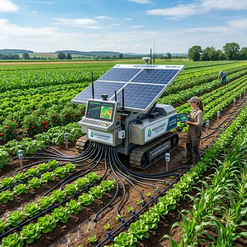Innovative Solar-Powered Crop Irrigation System for Efficient Farming