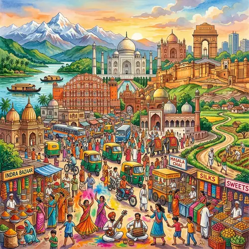 Explore the Diverse Landscapes and Cultures of India