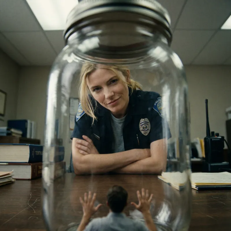 Dramatic Student Policewoman Perspective