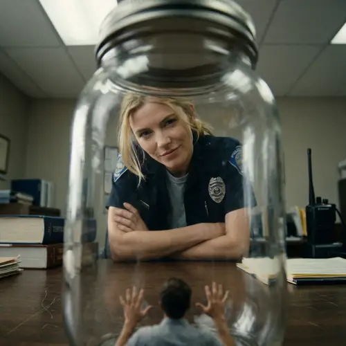 Dramatic Student Policewoman Perspective