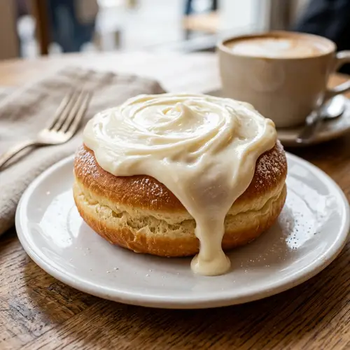 Cream Cheese Donut | Delicious Treat with Creamy Frosting