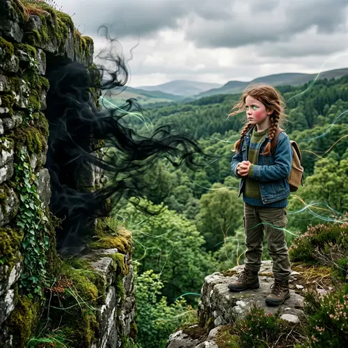 9-Year-Old Girl with Unique Powers | Pale Green Eyeballs