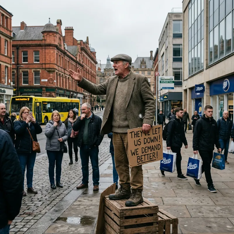 Sheffield Resident Criticizing Boris Johnson