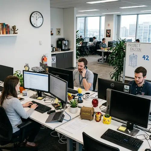 Discover an Office with Hidden Easter Eggs