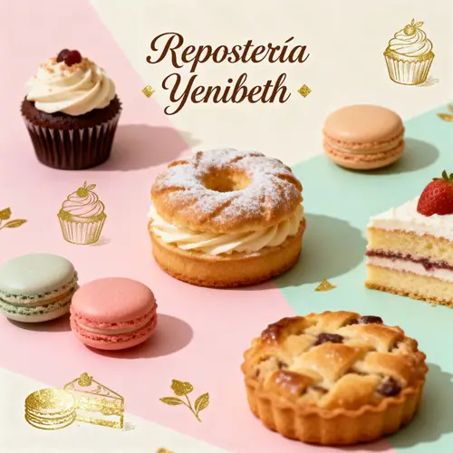 Elegant Packaging Design for Repostería Yenibeth