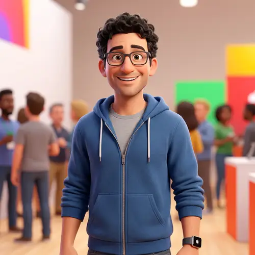 3D Male Character Model Inspired by CGI Animation