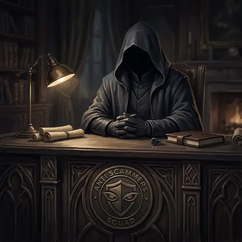 Enigmatic Senior Leader Avatar | Anti Scammers Squad