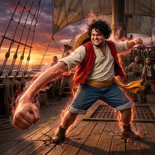 Charismatic Pirate Captain | Power Boosting Technique - Gear 5