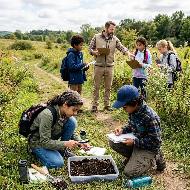 Field-Based Learning: Students Engaging in Ecology Study