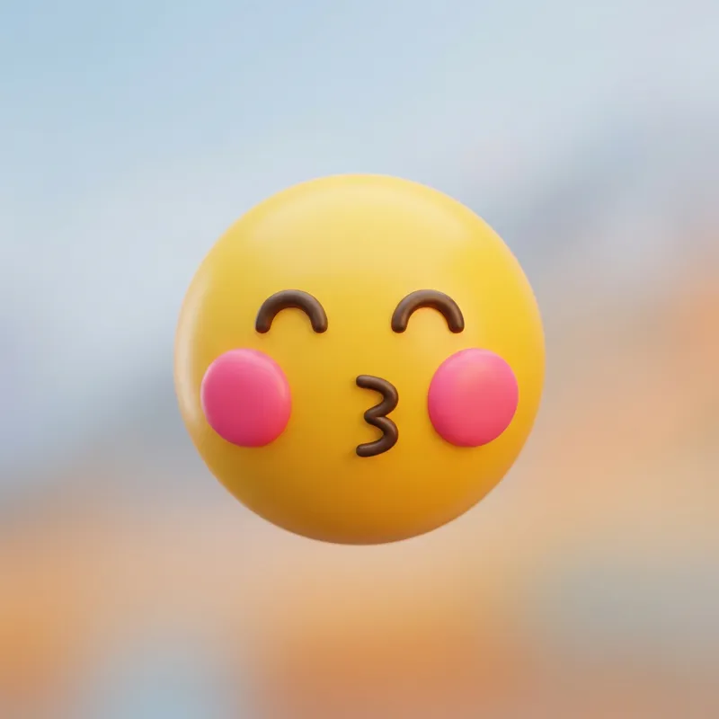 😘 Expressing Affection: Puckered Lips & Blushing Cheeks 😘 Expressing Affection: Puckered Lips & Blushing Cheeks