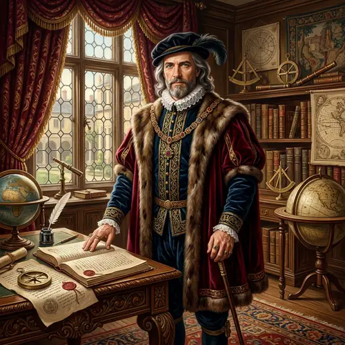 Gerald de Riv: Renaissance High Nobility Portrait