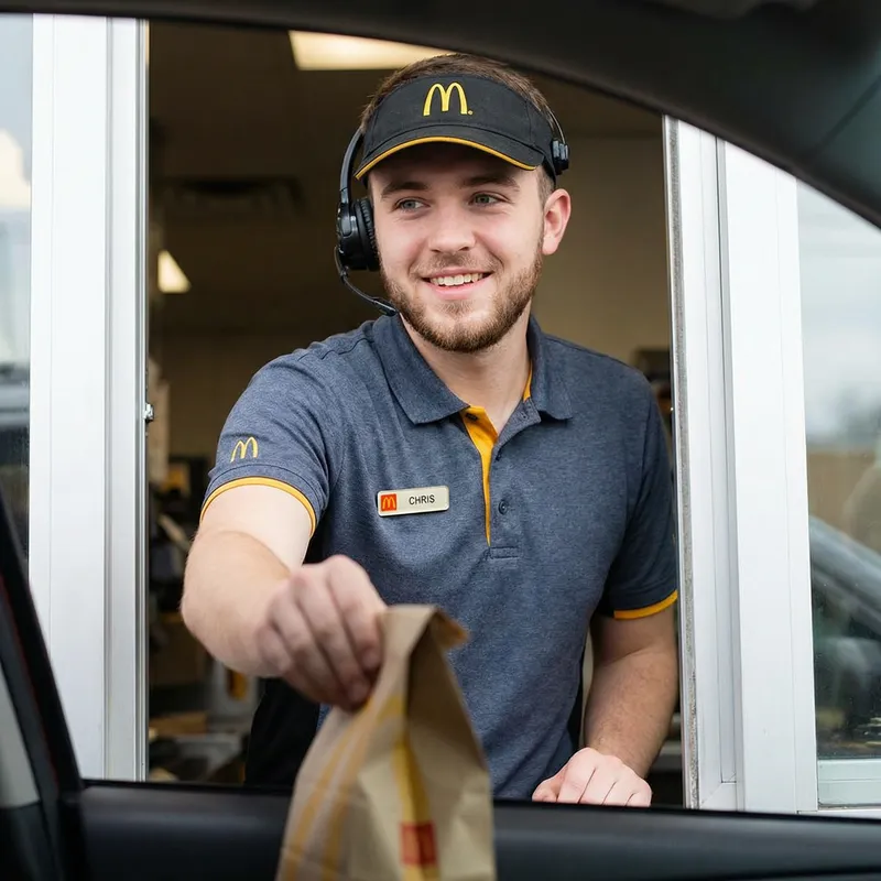 Transform into a McDonald's Employee Look