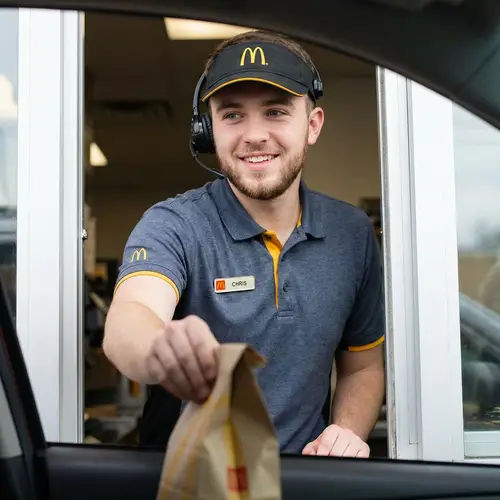 Transform into a McDonald's Employee Look