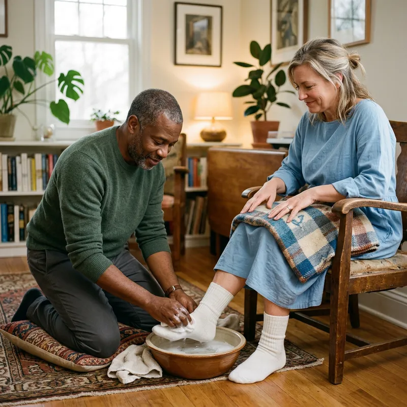 The Art of Compassion: A Unique Foot Washing