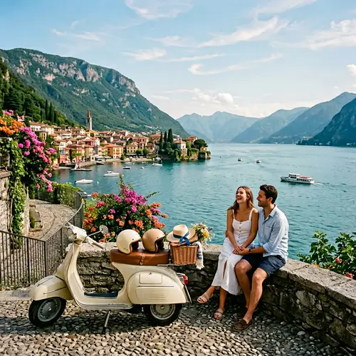 Romantic Lake Como: Summer Scooter Adventure