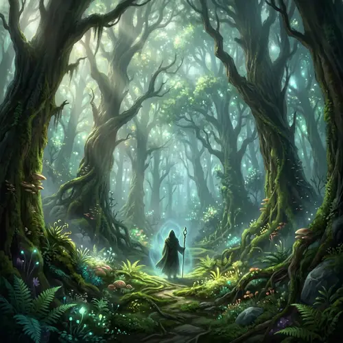 Mystical Forest Enchantment | Ethereal Nature Scene