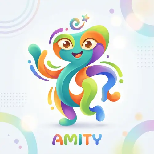 Custom Friendly Abstract Mascot Design