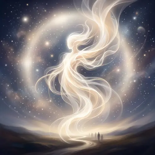 Ethereal Entity of Peace and Comfort | Abstract Interpretation of Faith