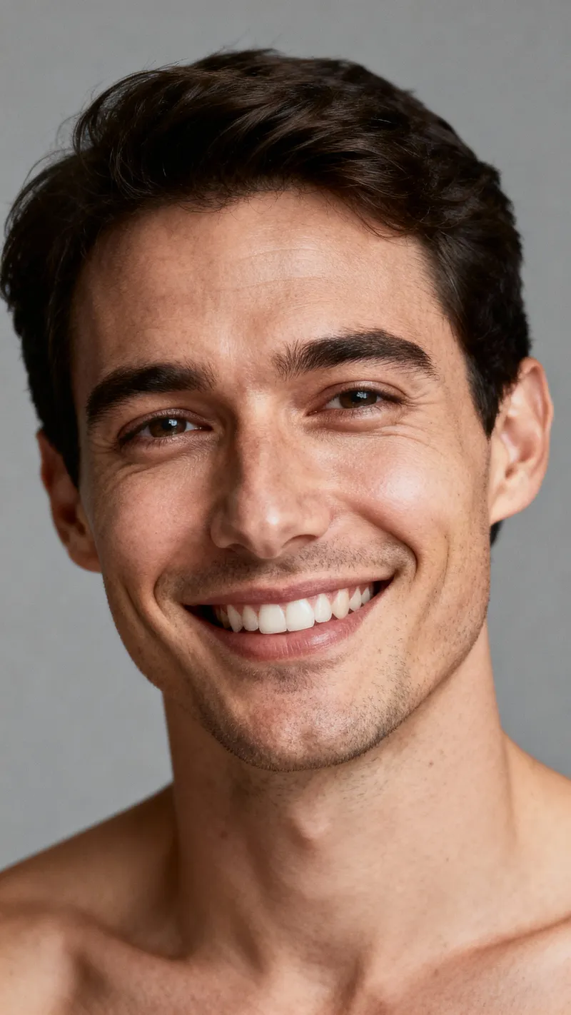 Realistic Portrait Photography of a Friendly Individual