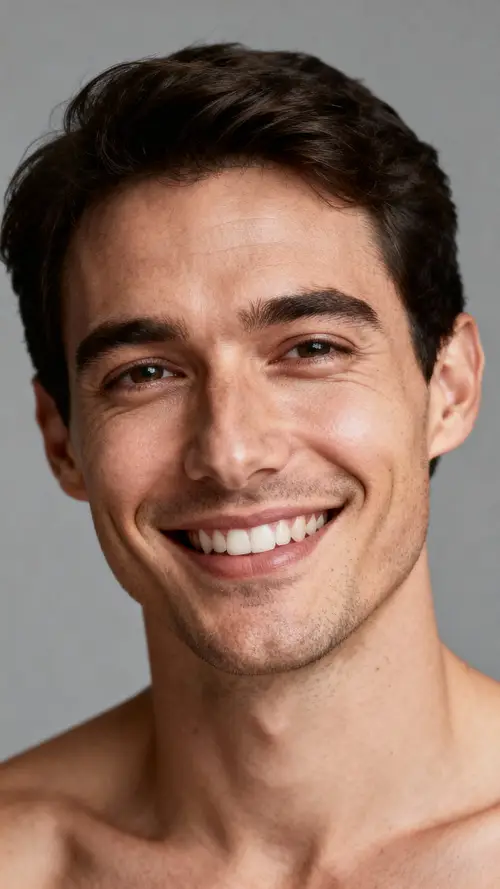 Realistic Portrait Photography of a Friendly Individual