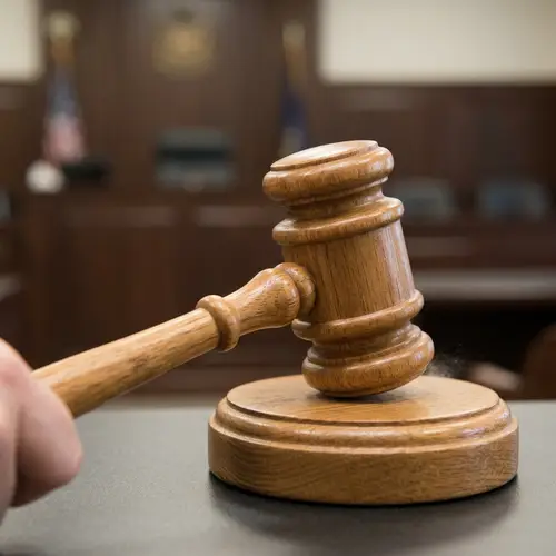 Traditional Oak Wood Judge's Gavel for Sale