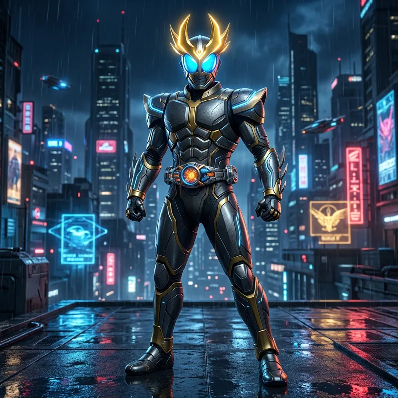 Future Kamen Rider: High-Tech Agito Design Future Kamen Rider: High-Tech Agito Design