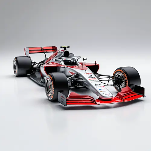 Realistic Futuristic Formula 1 Car Design