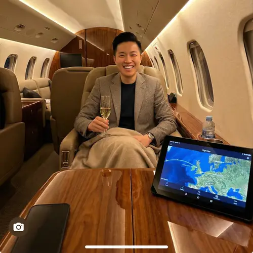 Luxurious Private Jet Experience in High Detail