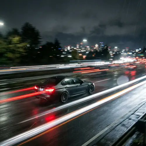 Running Car at Night Effect: Stunning Visuals