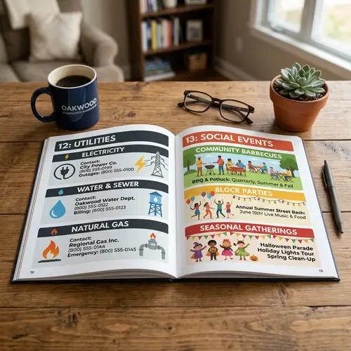 Neighborhood Handbook: Utilities & Social Events | Community Guide