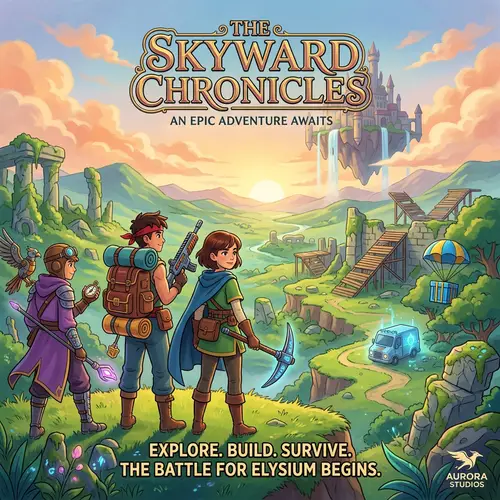 Fantasy Adventure Poster | Magical Fortnite-themed Design