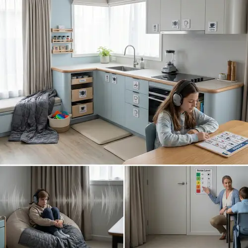 Inclusive Kitchen Design for Autistic Children