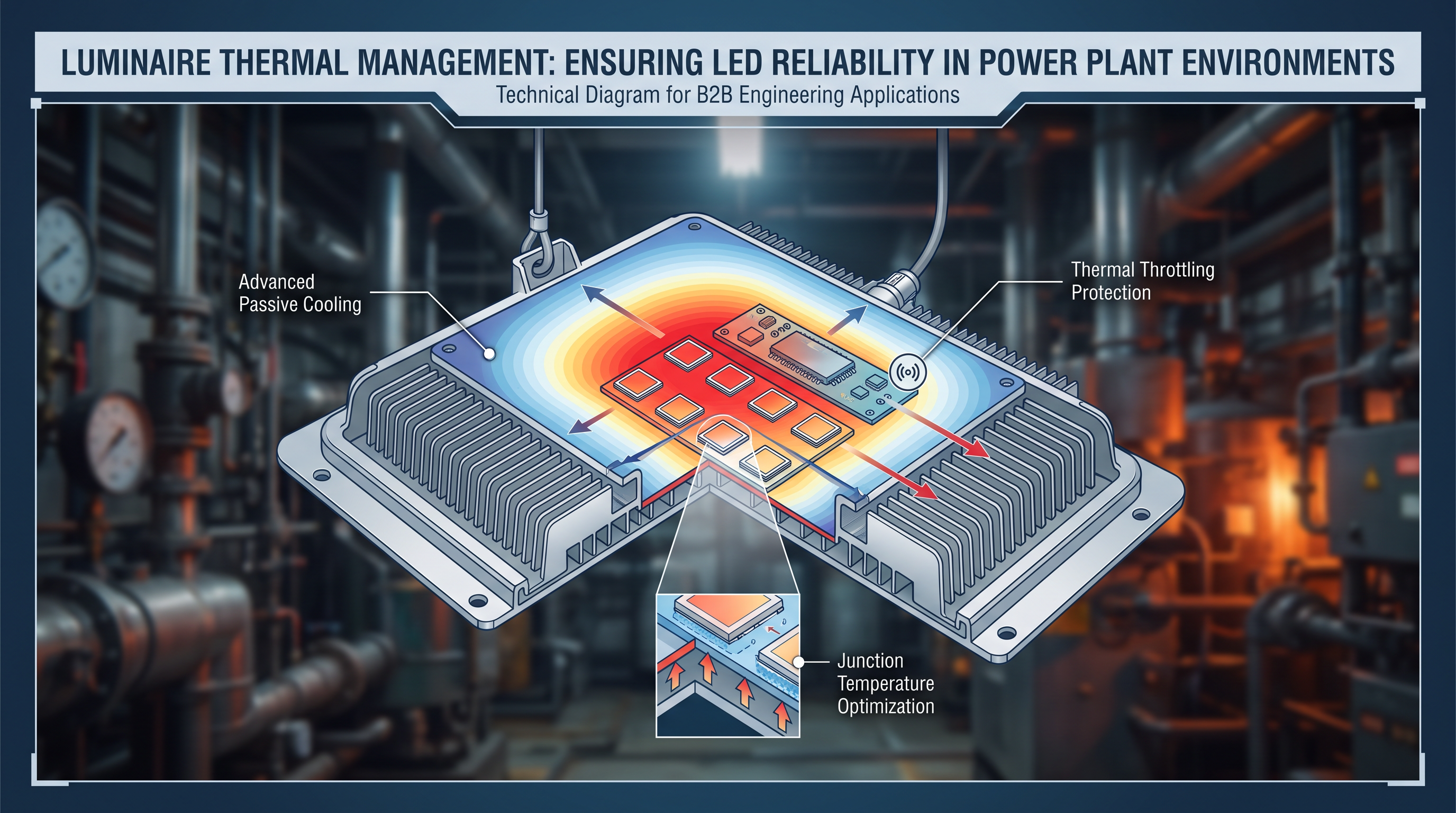 Luminaire Thermal Management Infographic