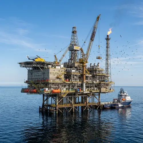 Shearwater Offshore Platform in the North Sea
