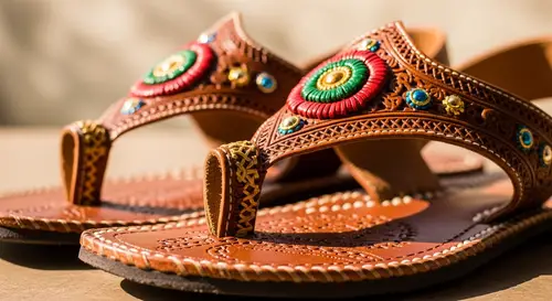Realistic Kolhapuri Chappals - Stylish Footwear