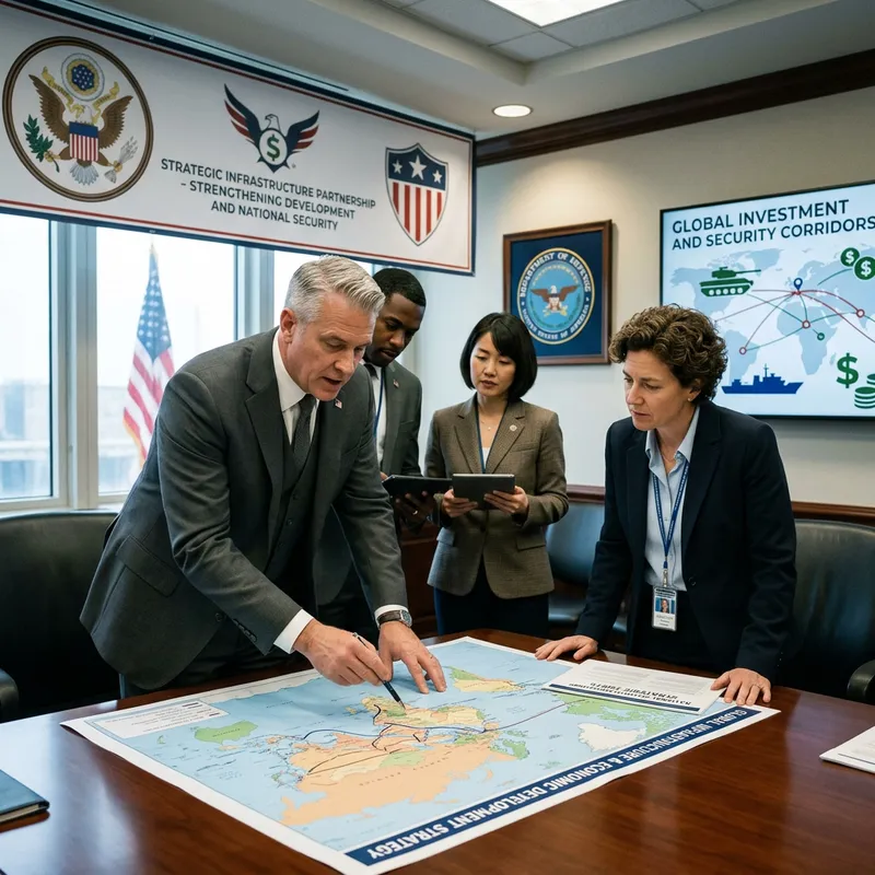 U.S. Officials Review Global Infrastructure Plans