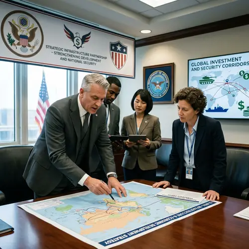 U.S. Officials Review Global Infrastructure Plans