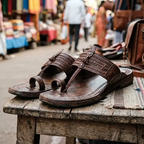 Realistic Kolhapuri Chappals - Stylish Footwear