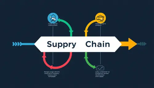 Intricate Supply Chain Diagram for Cost Reduction