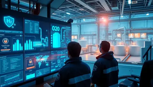 Hydrogen Infrastructure Control with Cybersecurity Insight